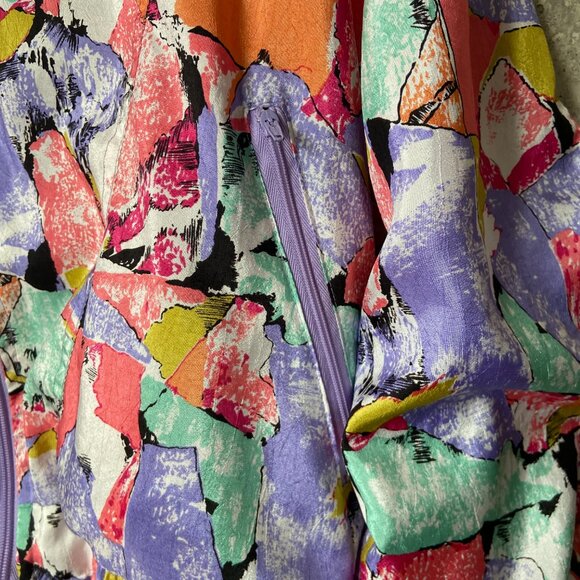 Vintage Lavon Nylon Jacket 80's or 90's - Picture 7 of 10